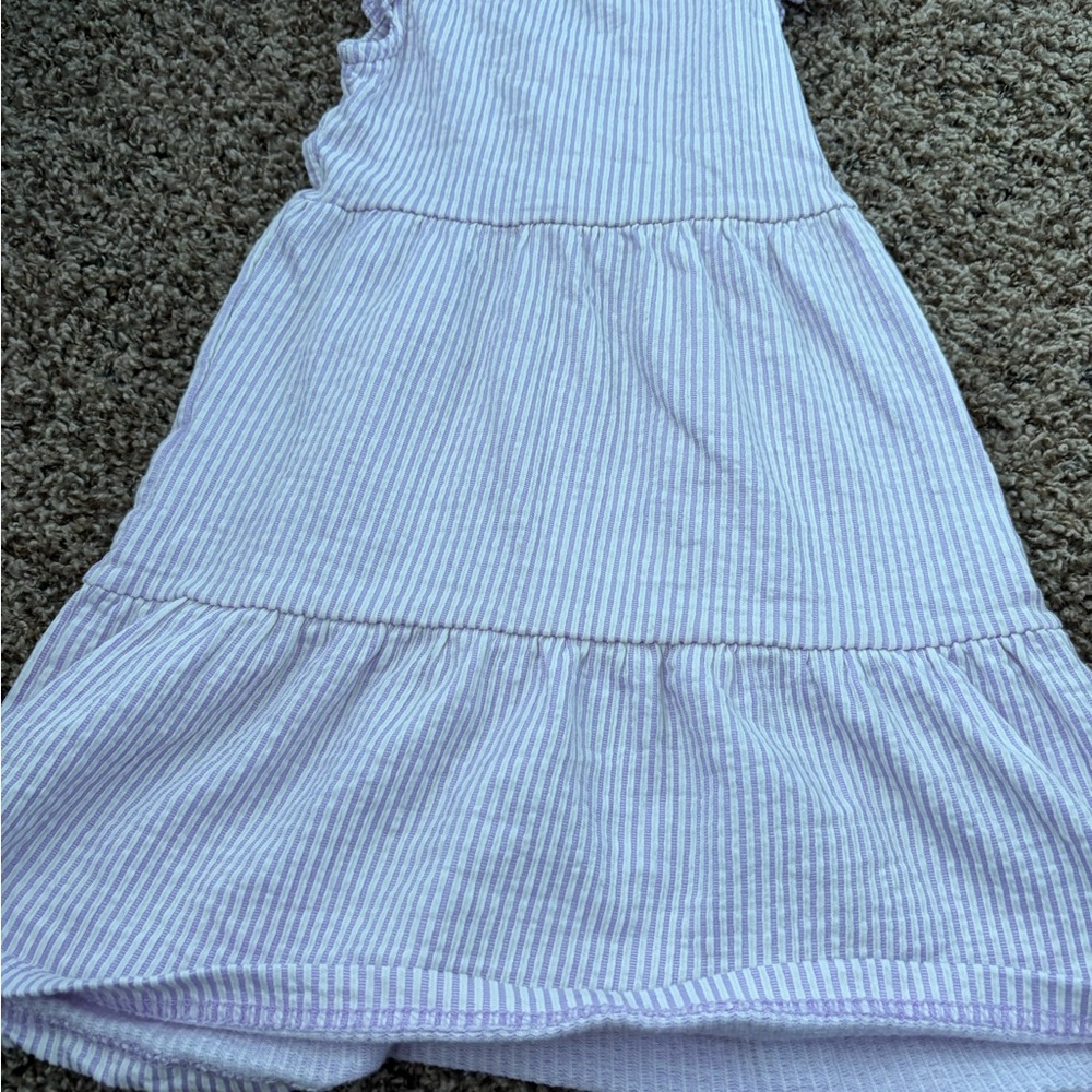 Vince Camuto purple and White Tiered Sundress - Picture 4 of 5